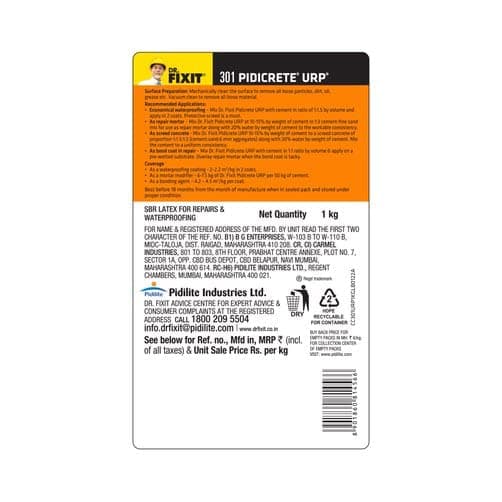 Dr.Fixit 301 SBR Latex Pidicrete URP SBR Latex - View 4