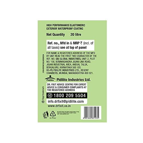 Dr.Fixit Raincoat WPC Exterior Waterproof Coating - View 3