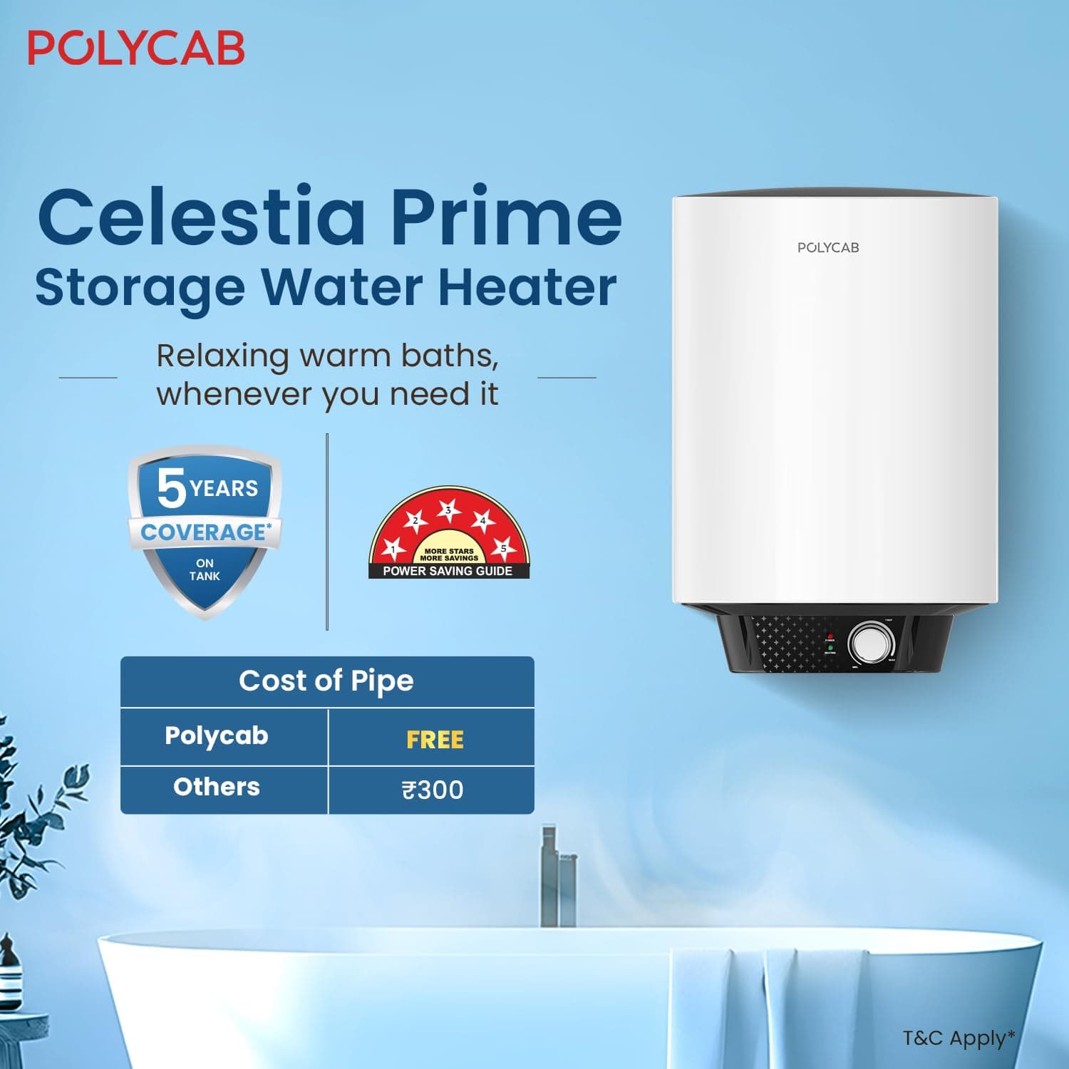 Polycab Celestia Prime Geyser - View 5