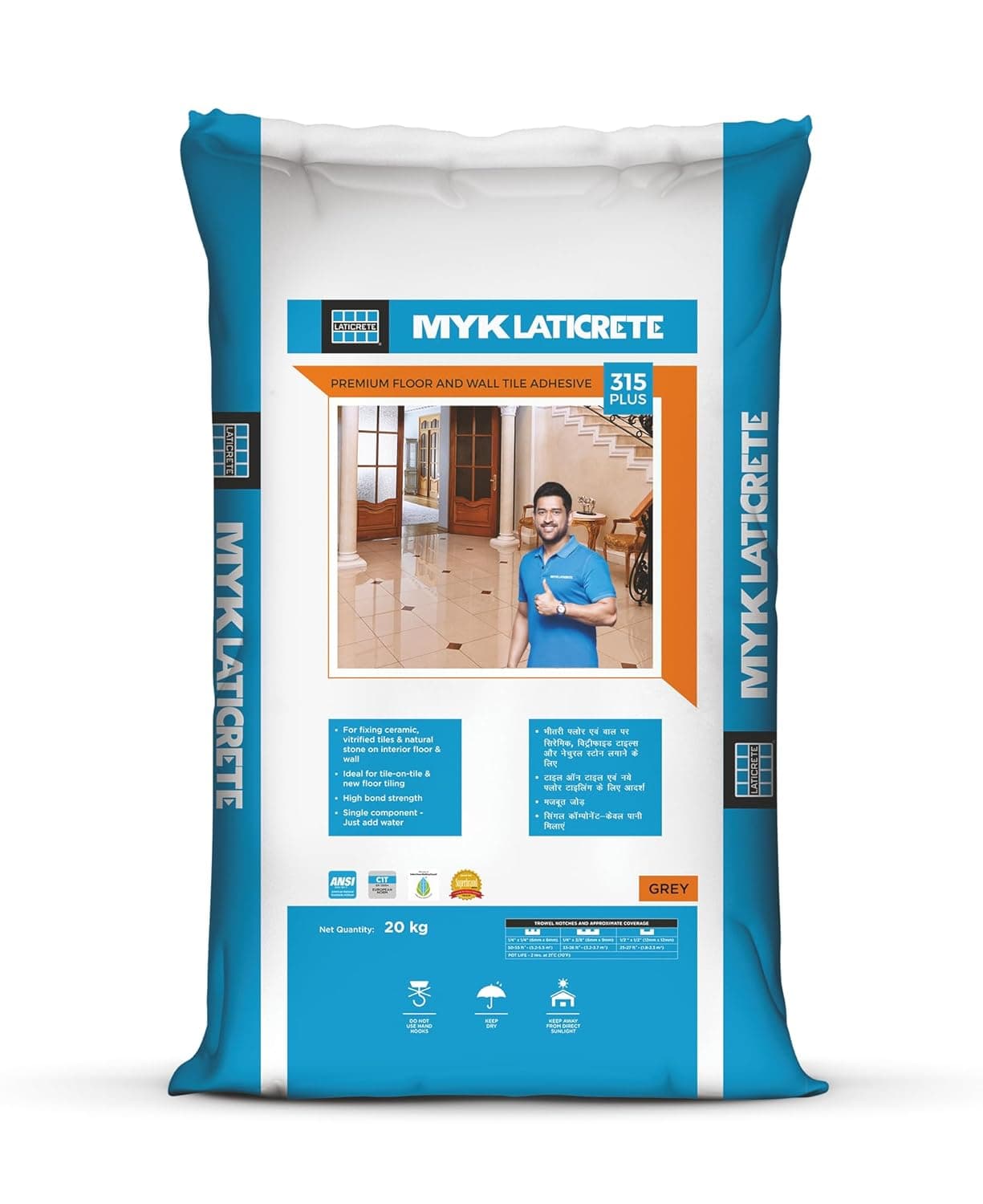 MYK Laticrete 315 Plus Premium Polymer Floor & Wall Tile Adhesive