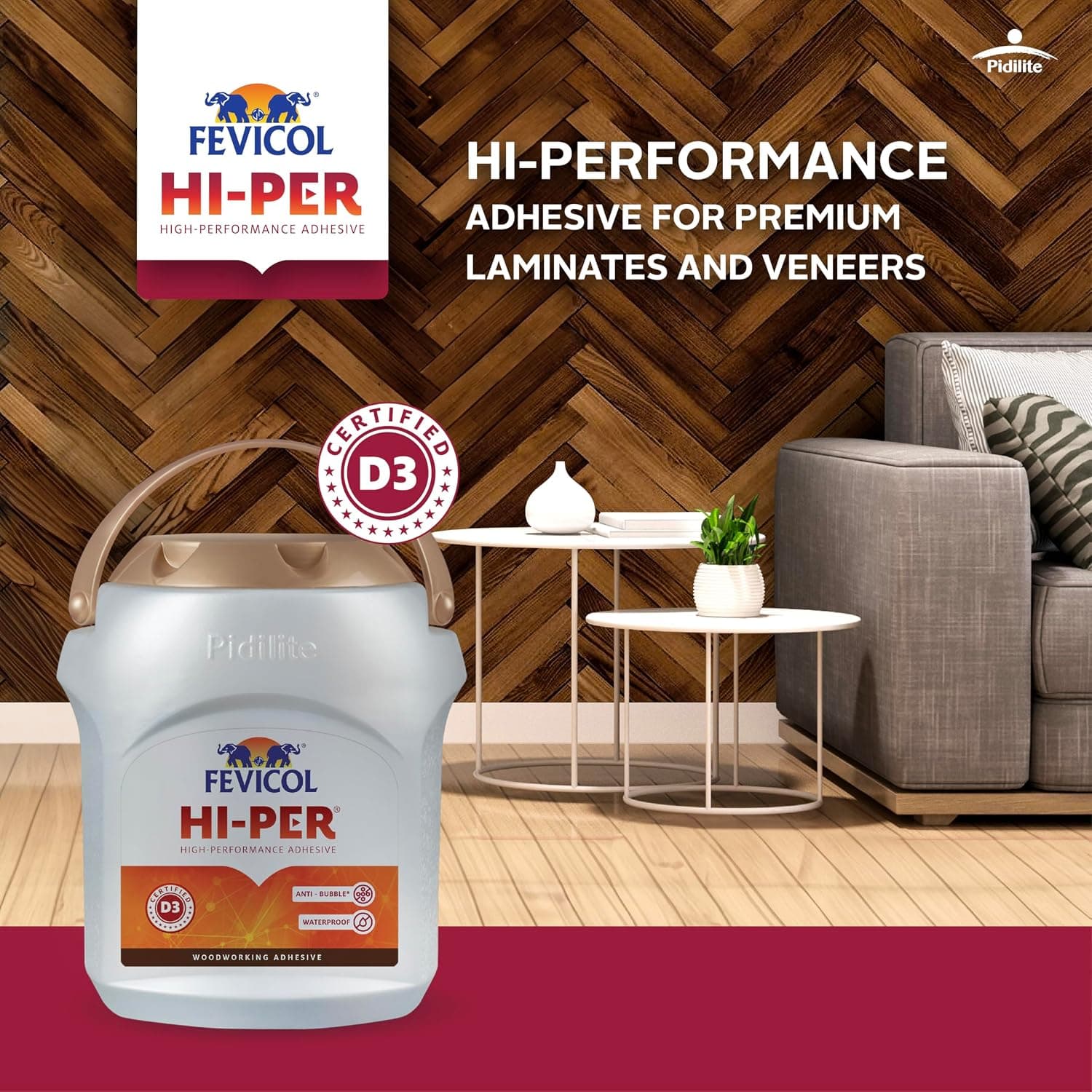 Fevicol HI-PER Anti-Bubble Waterproof Adhesive - View 5