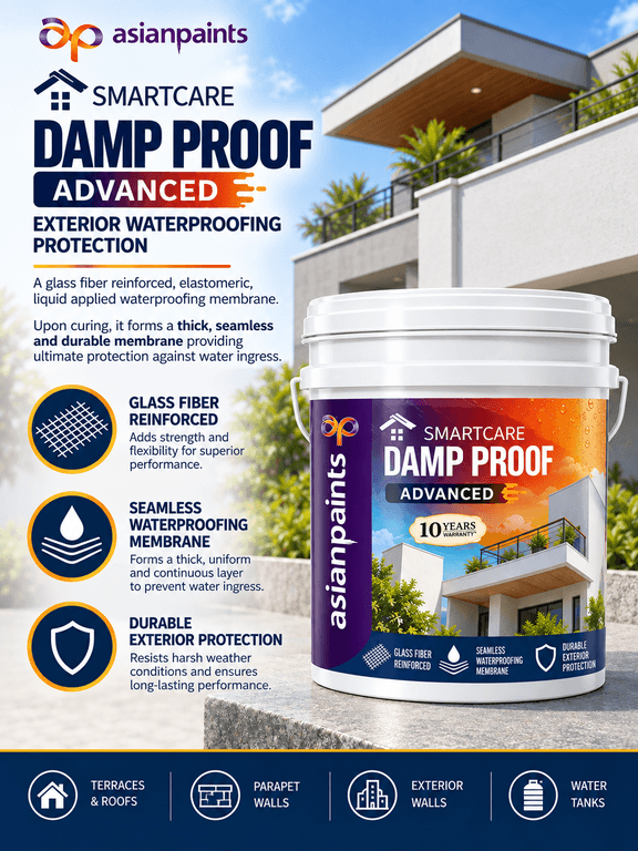 Asian Paints SmartCare Damp Proof Advanced 20L - View 2