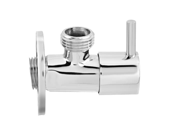 Cera Angle Cock With Wall Flange - View 2
