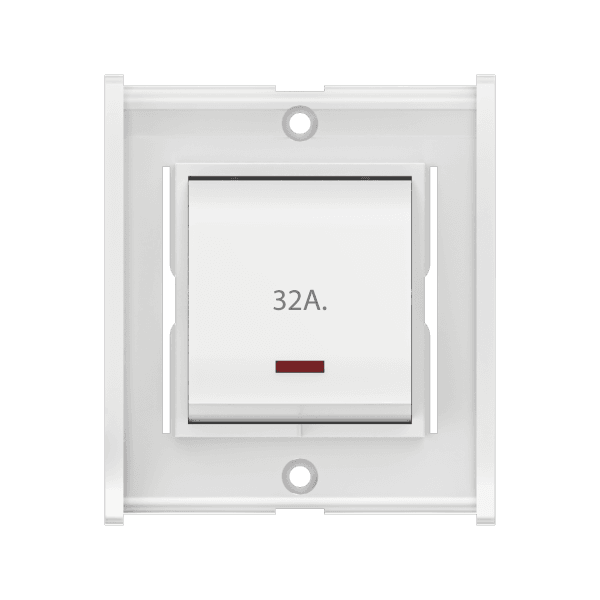 GM G-Magic 32A DP Switch with Indicator, White