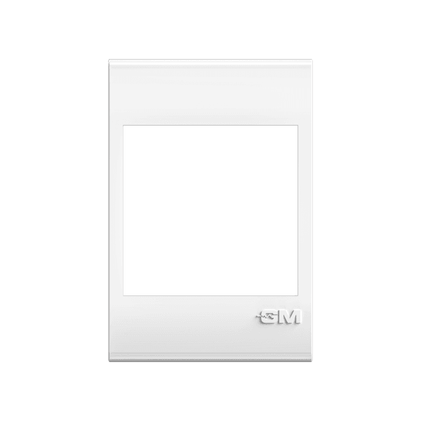 GM G-Magic G2 Socket Cover Plate, White
