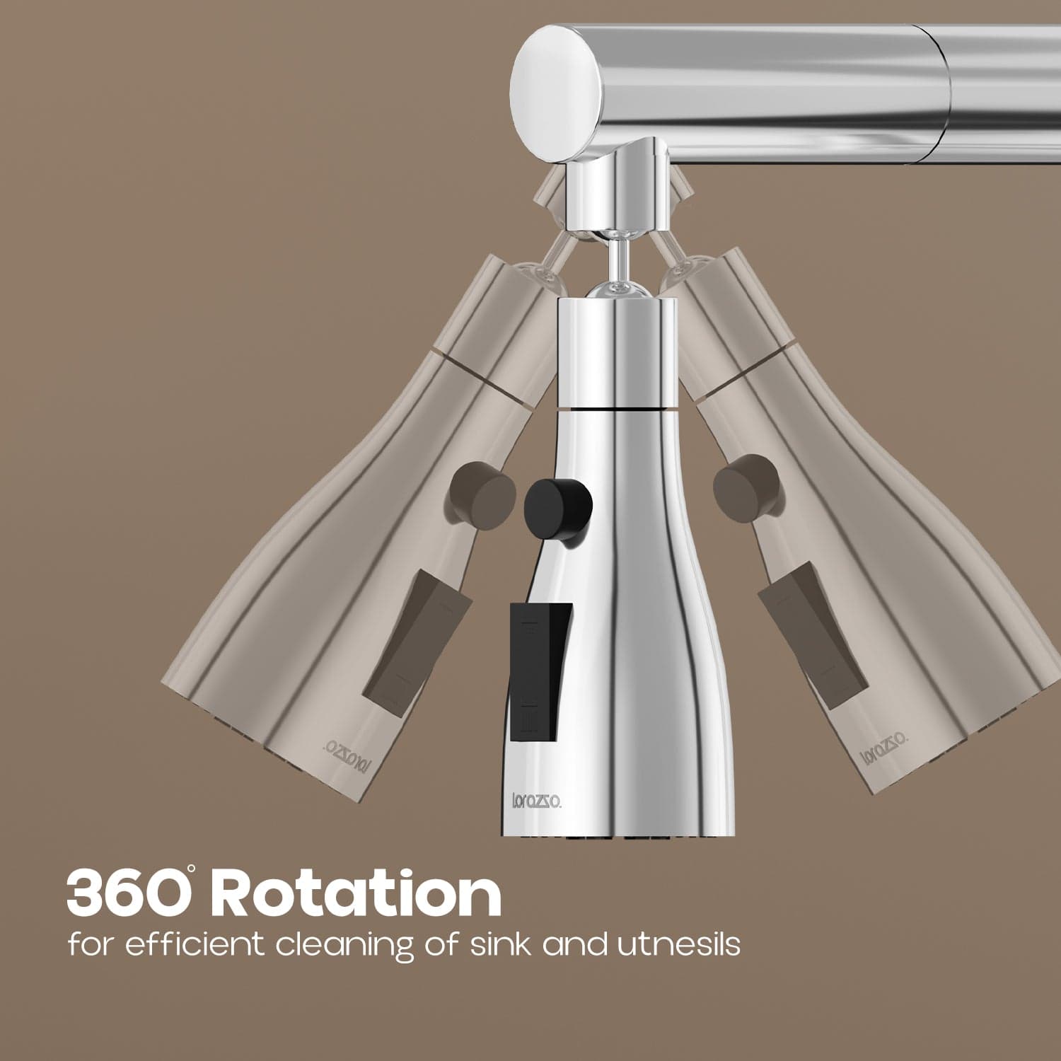 Lorazzo 360° Kitchen Tap Extension - View 3
