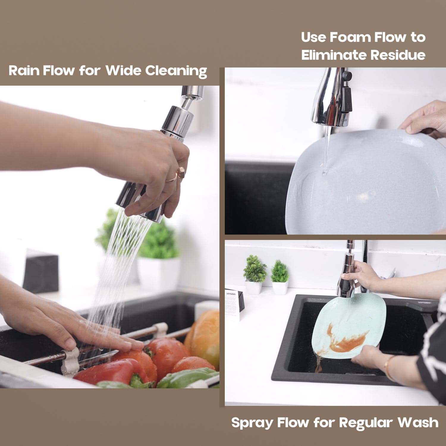 Lorazzo 360° Kitchen Tap Extension - View 5