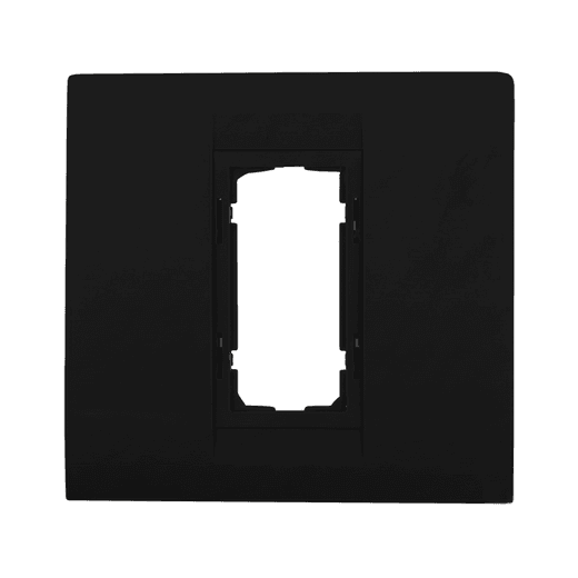 Anchor By Panasonic Tresa Solid Plates, Matt Black