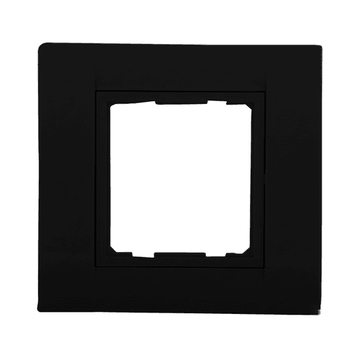 Anchor By Panasonic Tresa Solid Plates, Matt Black - View 2