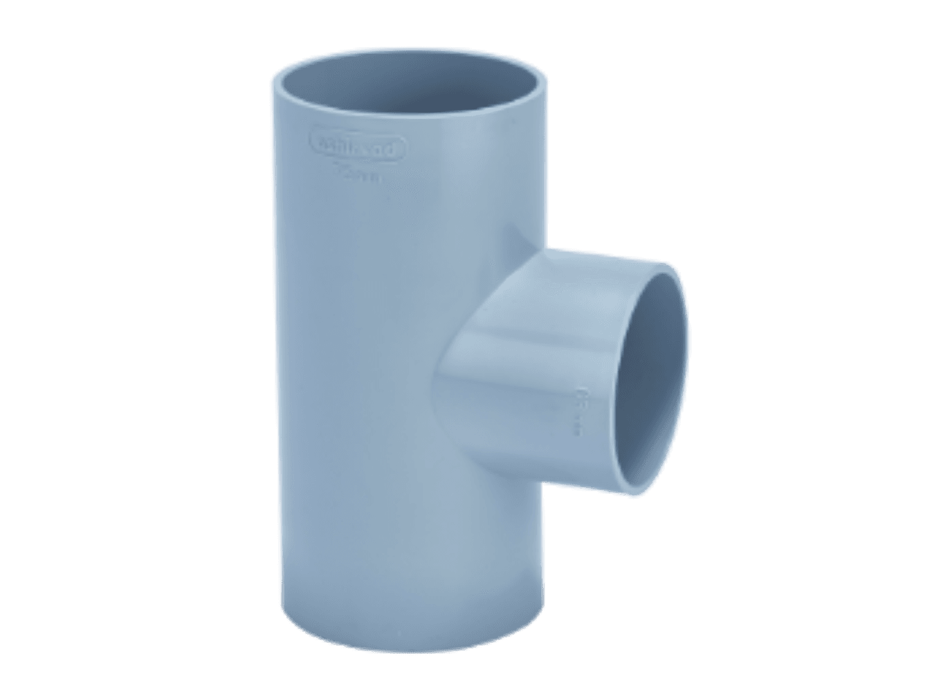 Ashirvad Solfit PVC Equal Tee, 1-1/2 Inch (50mm), 70001377