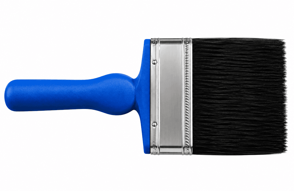 Generic 4 Inch Premium Black Hair Pro PVC Paint Brush - View 2