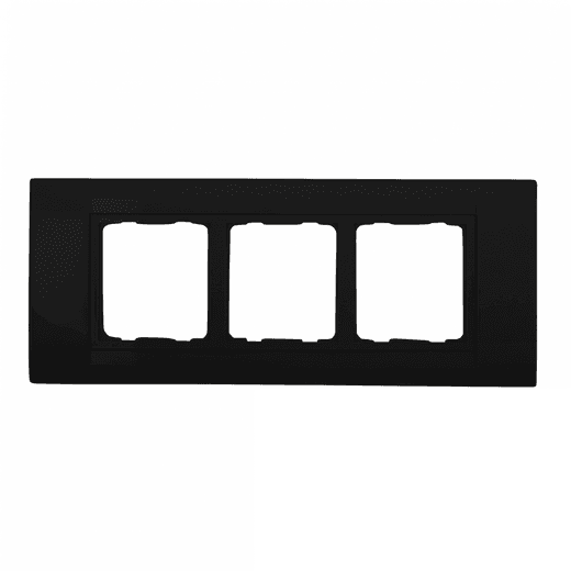 Anchor By Panasonic Tresa Solid Plates, Matt Black - View 5