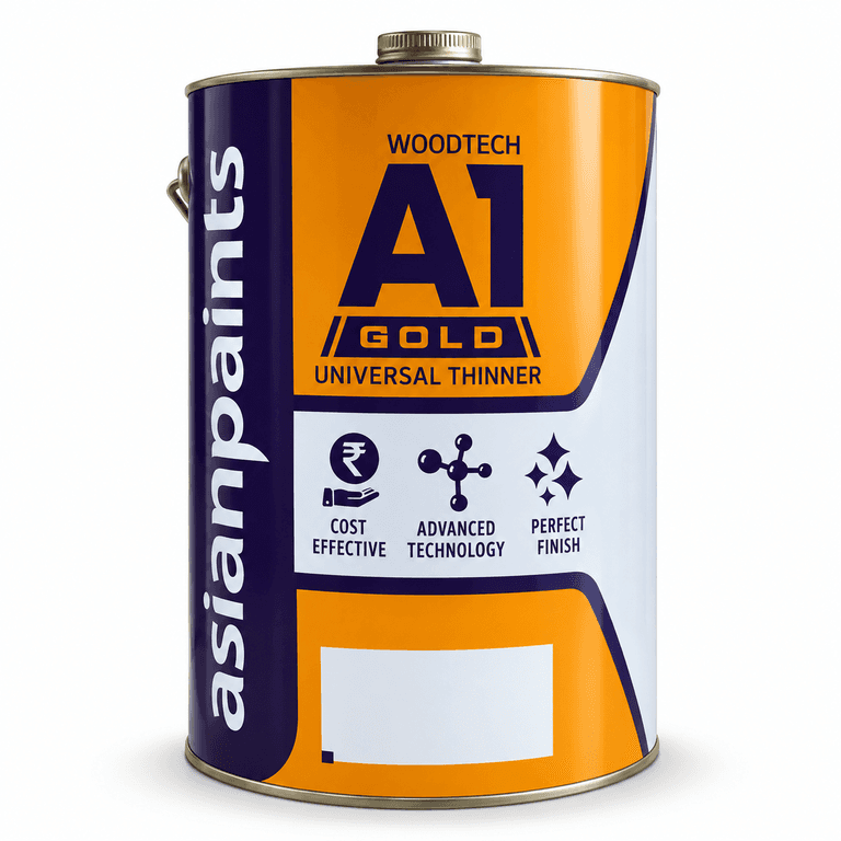 Asian Paints Woodtech A1 Gold Universal Thinner, 5 Ltr - View 3