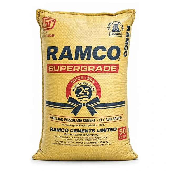 Ramco Grey Cement, 50 Kg
