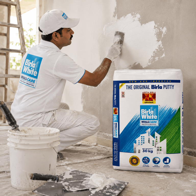 Birla White WallCare Putty 30 Kg Bag - View 2