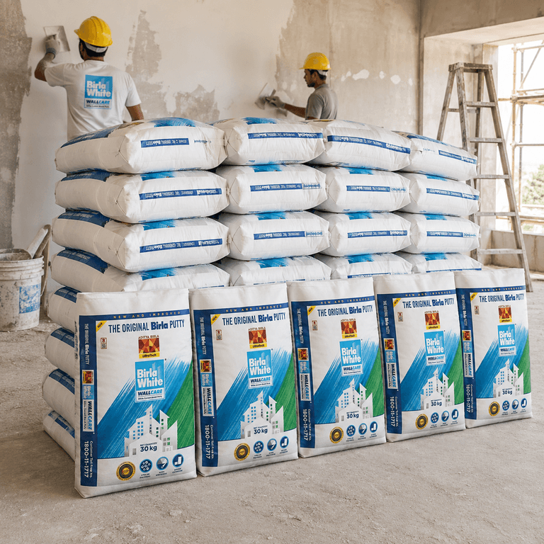 Birla White WallCare Putty 30 Kg Bag - View 4