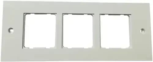 Anchor By Panasonic Deko Single Mounting Plates, White - View 4