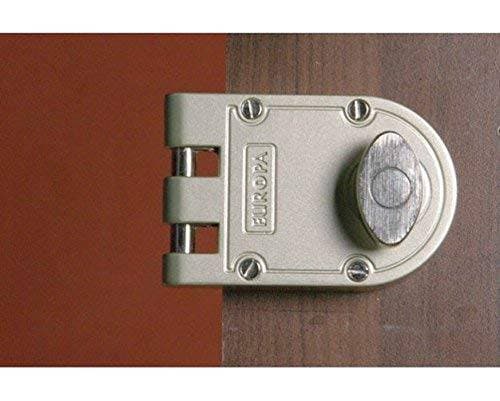 Europa J310NS Satin Finish Vertibolt 1CK Rimlock - View 3