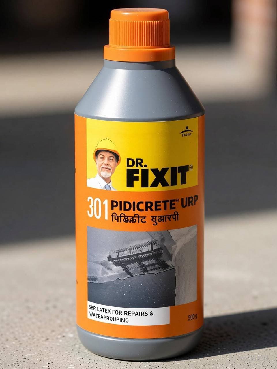 Dr.Fixit 301 SBR Latex Pidicrete URP SBR Latex - 2 – 2.2 m2/kg in 2 coats | Best before one and half years from the date manufacture | 1kg - View 13