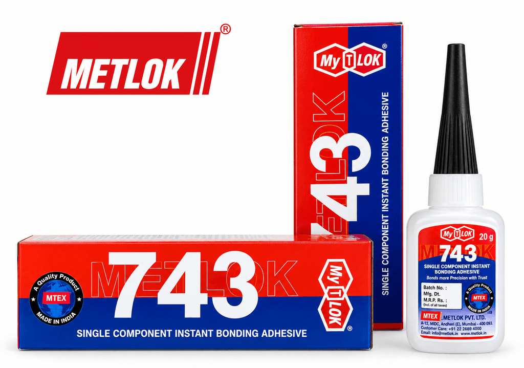 METLOK 743 Single Component Instant Bonding Adhesive 20g - View 2