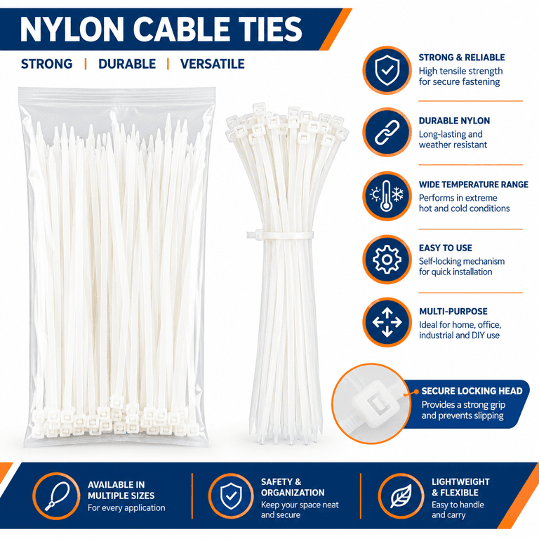 Generic Cable Tie (Pack of 100 pcs) - View 3