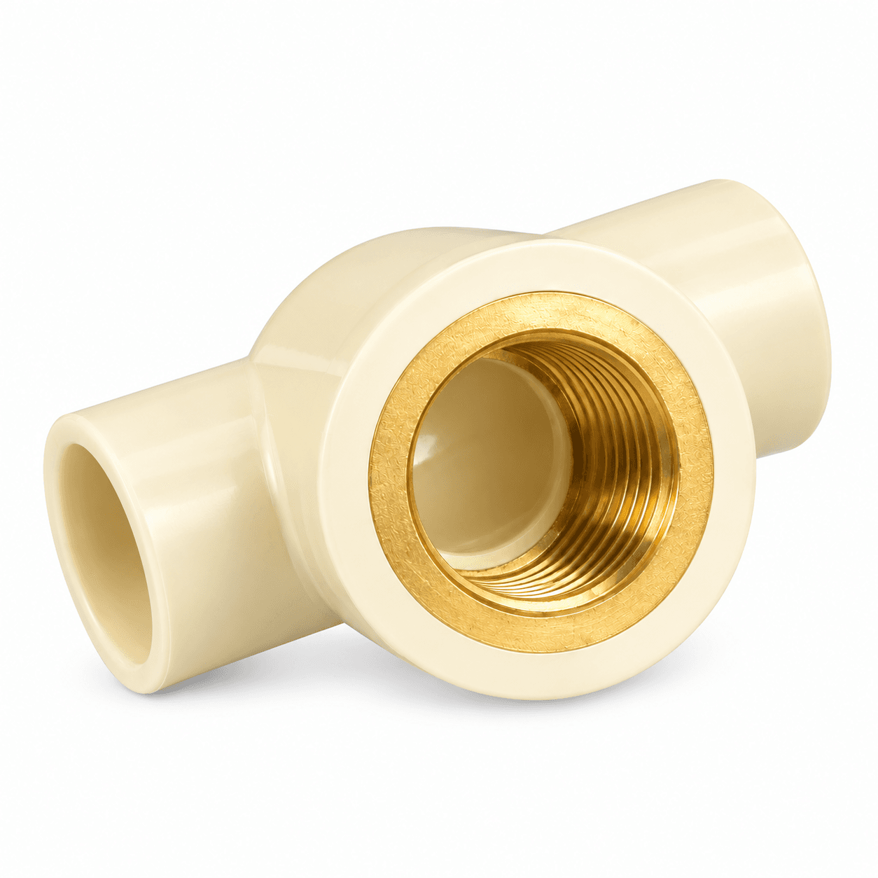 Ashirvad Flowguard Plus CPVC Brass Tee