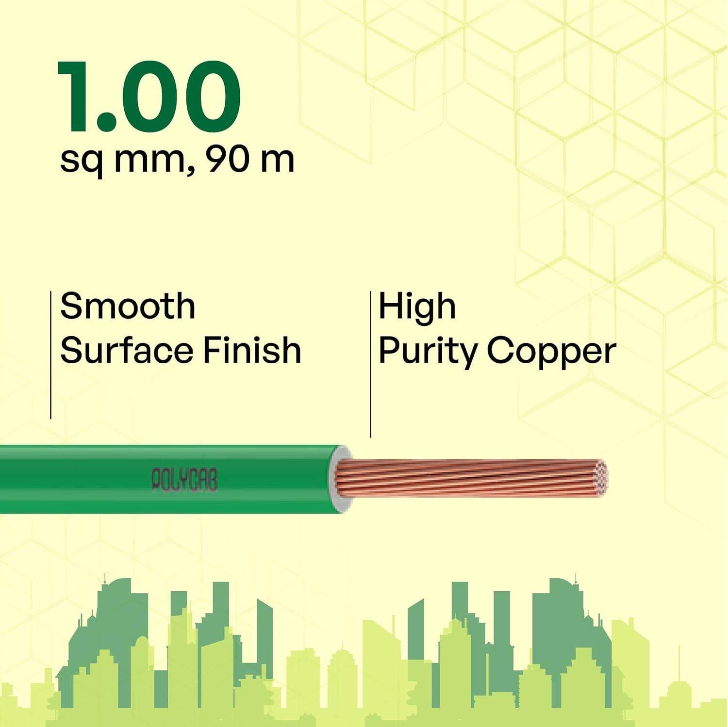 Polycab Green Wire+ (90/180 Mtr) - View 2