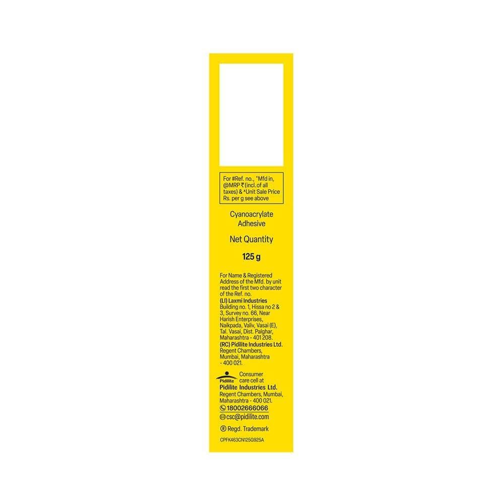 Fevikwik Pidilite Fevi Kwik 463 High Viscosity Instant Glue - View 2