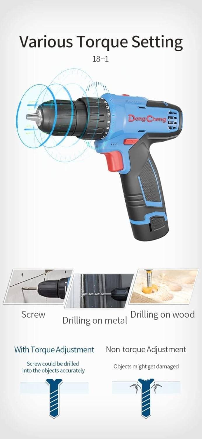 Dongcheng DCJZ1202E 10.8 V Cordless Drill Driver - View 3