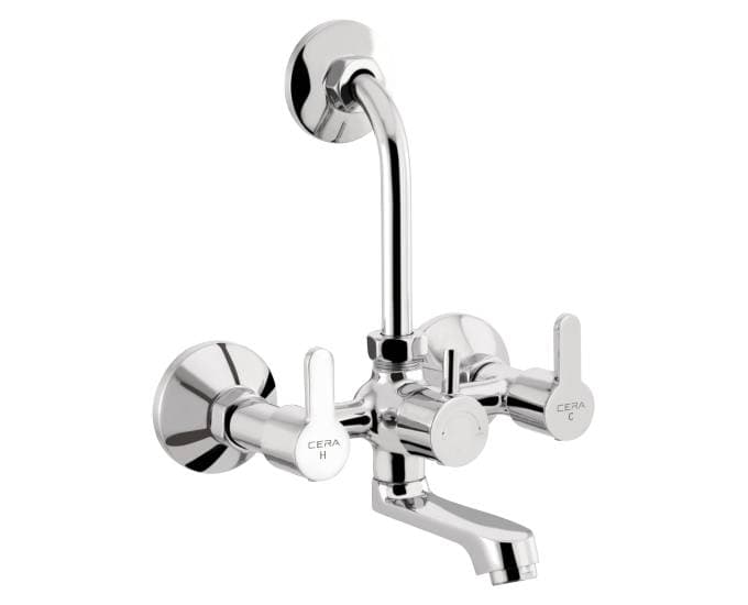Cera Victor Wall Mixer With Bend Pipe- Shower