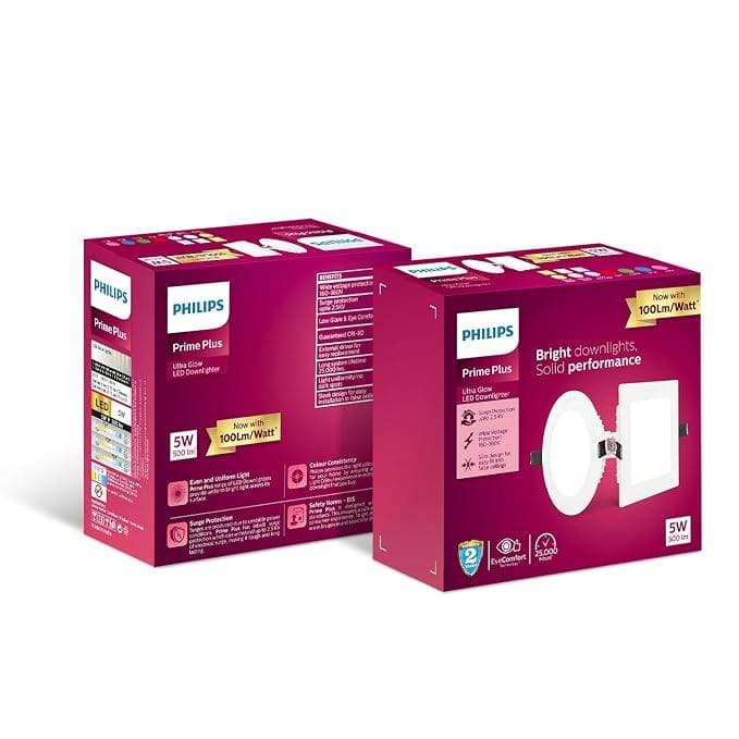 Philips Ultra Glow LED Downlight - Recessed Light | Durable Plastic | 13 cm - View 8