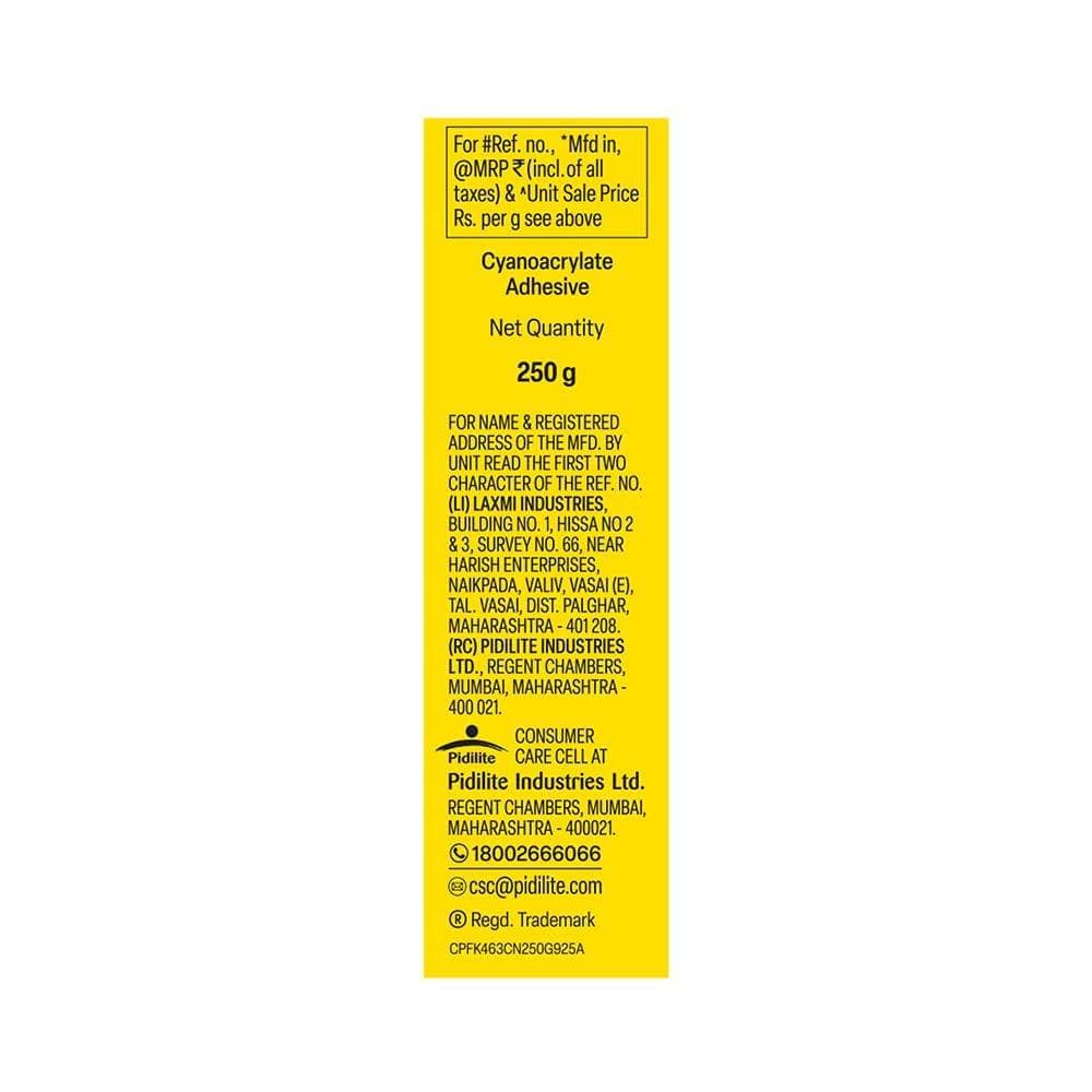 Fevikwik Pidilite Fevi Kwik 463 High Viscosity Instant Glue - View 2