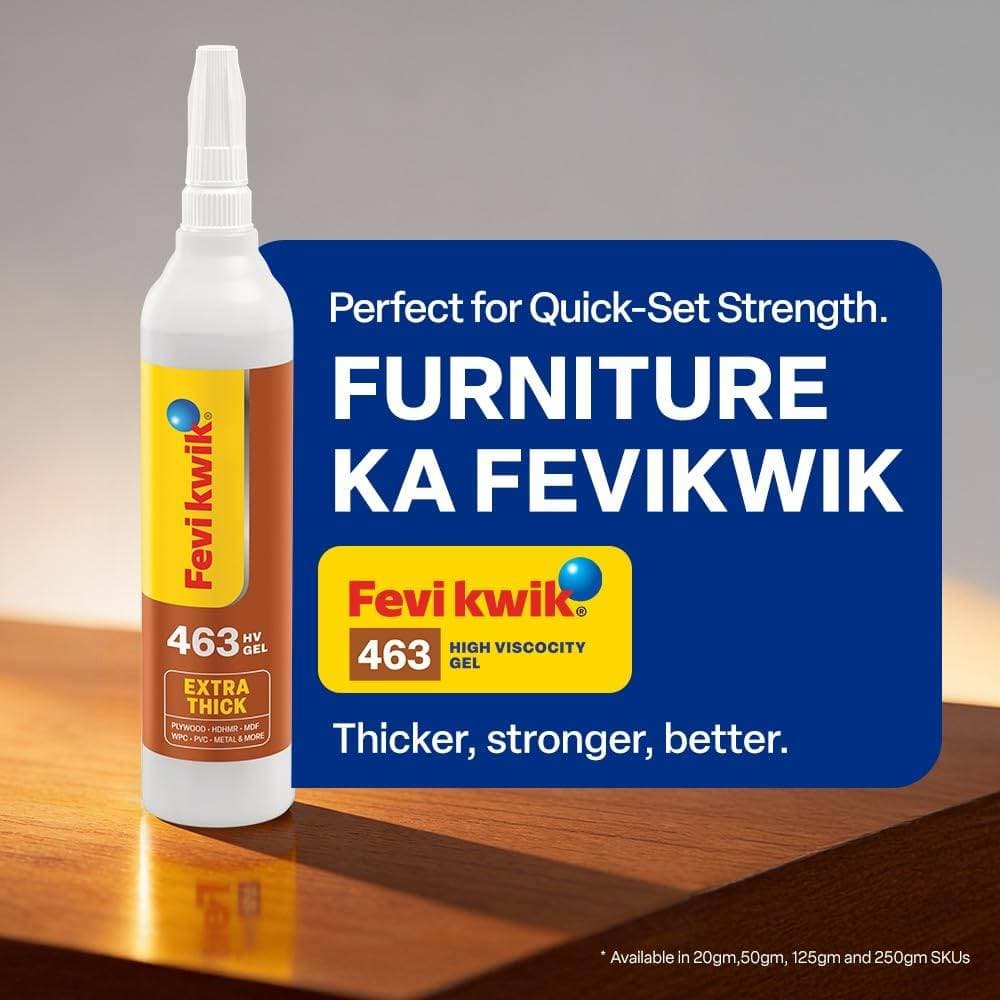Fevikwik Pidilite Fevi Kwik 463 High Viscosity Instant Glue - View 3