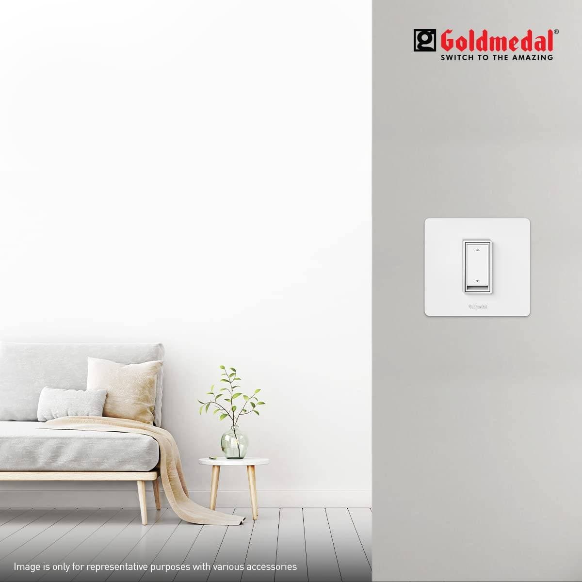 Goldmedal Air A7 Premium Plate, Absolute White - View 3