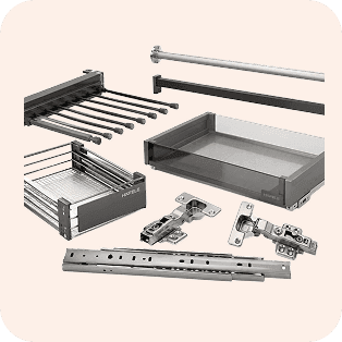 Kitchen & Wardrobe Hardware